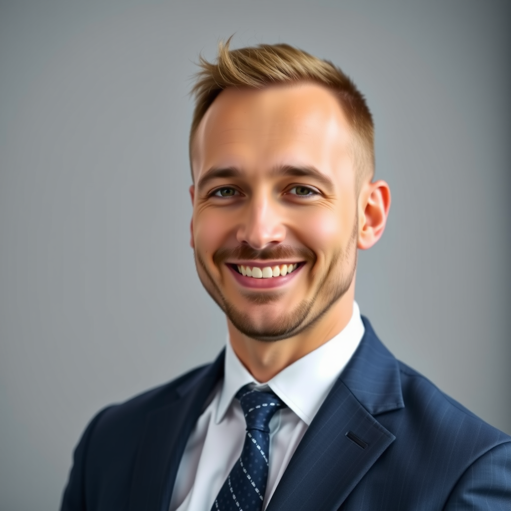 Professional headshot of James Wilson, Senior Client Advisor, wearing business attire with a warm smile, against a neutral background